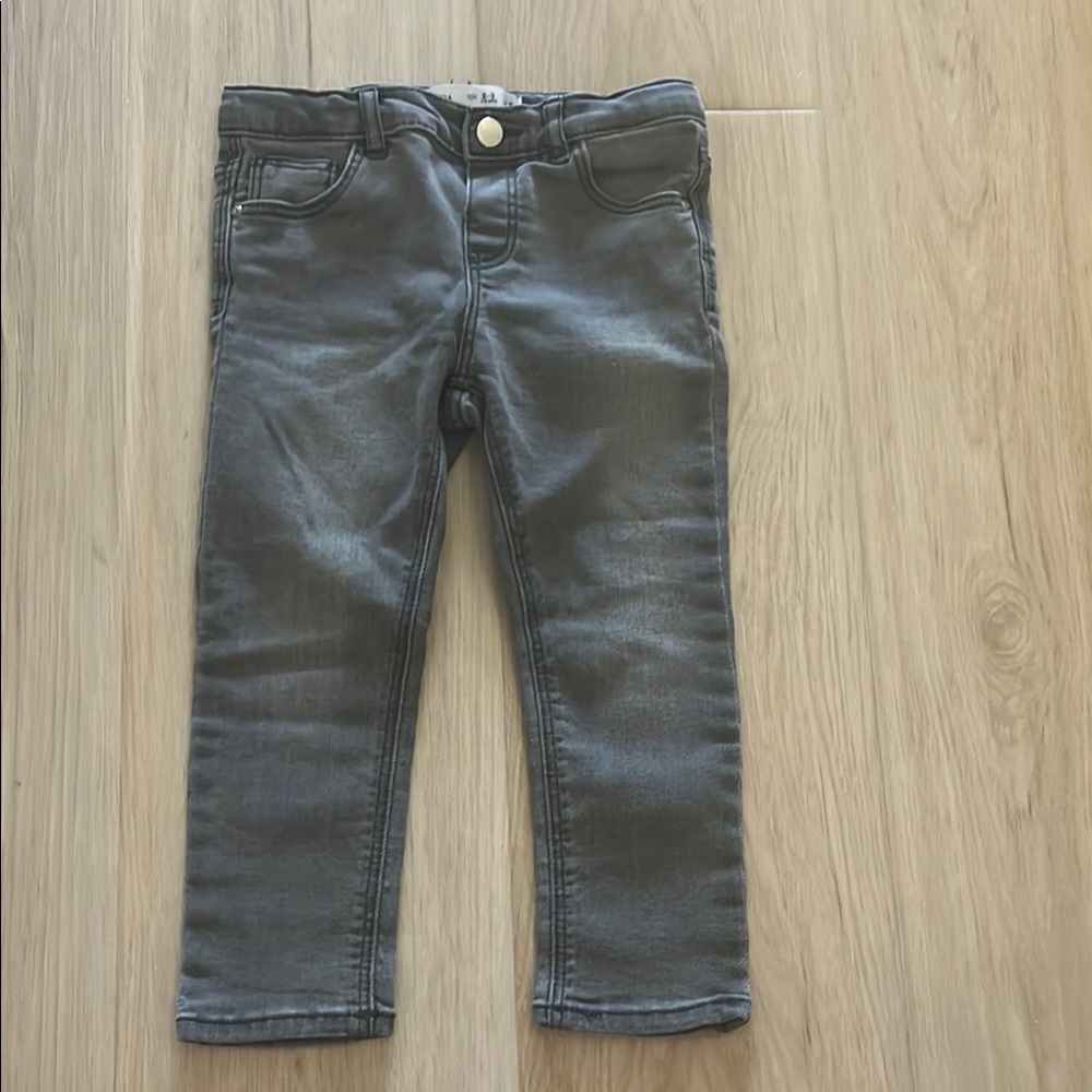 Zara Gray Kids Denim Jeans